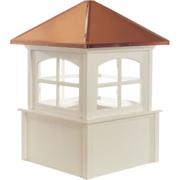  - GDCSV - Cheshire Vinyl Cupola with Copper Roof