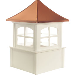 - GDCBV - Canterbury Vinyl Cupola with Copper Roof