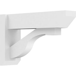 Ekena Millwork - OUTPDEL - Del Monte Architectural Grade PVC Outlooker