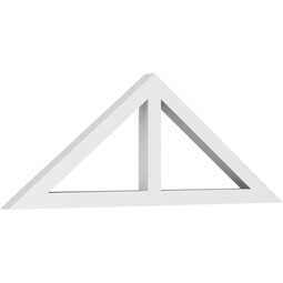 Ekena Millwork - GBPPOR - Portland Architectural Grade PVC Gable Bracket Pediment