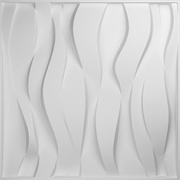 Ekena Millwork - WPRV - 19 5/8"W x 19 5/8"H Riverbank EnduraWall Decorative 3D Wall Panel