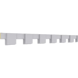 Ekena Millwork - MLD01X00DE - 1 1/8"H x 1/2"P x 96"L (2 1/8" Repeat) Dentil Block Moulding