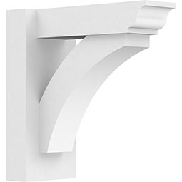 Ekena Millwork - OUTPSTHR01 - Thorton Architectural Grade PVC Outlooker with Traditional Ends