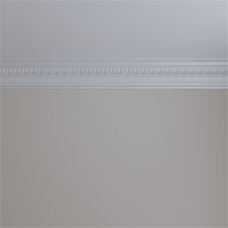 Ekena Millwork - MLD05X03X05HA - 5"H x 3"P x 5 7/8"F x 94 1/2"L Hampshire Traditional Crown Moulding