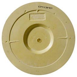 Ekena Millwork - CM13MO_P - 13 3/4"OD x 1"P Monique Ceiling Medallion (Fits Canopies up to 3 3/4")