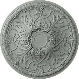 Ekena Millwork - CM32TN_P - 32 3/8"OD x 3 1/2"P Tristan Ceiling Medallion (Fits Canopies up to 6 1/4")