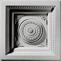 Ekena Millwork - CT24X24RO - 24"W x 24"H x 2 7/8"P Royal Ceiling Tile