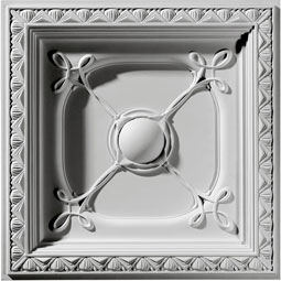 Ekena Millwork - CT24X24CO - 24"W x 24"H x 2 7/8"P Colonial Ceiling Tile