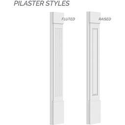 Ekena Millwork - PILFL - Fluted Pilaster (each)
