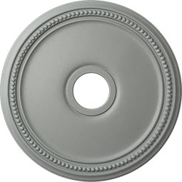 Ekena Millwork - CM18DI_P - 18"OD x 3 5/8"ID x 1 1/8"P Diane Ceiling Medallion (Fits Canopies up to 5 3/8")