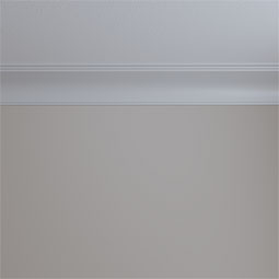 Ekena Millwork - MLD03X04X05DY - 3 3/4"H x 4 1/8"P x 5 5/8"F x 94 1/2"L Dylan Traditional Cove Crown Moulding