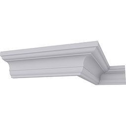 Ekena Millwork - MLD01X01X02ED - 1 3/4"H x 1 3/4"P x 2 1/2"F x 94 1/2"L Edinburgh Traditional Crown Moulding