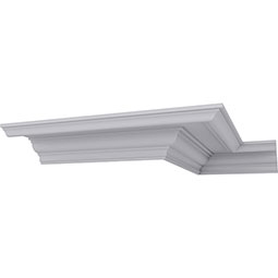 Ekena Millwork - MLD04X09X10AN - 4"H x 9"P x 10 1/4"F x 94 1/2"L Antonio Traditional Crown Moulding