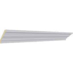Ekena Millwork - MLD04X04X06CL - 4"H x 4 5/8"P x 6 1/8"F x 94 1/2"L Classic Smooth Crown Moulding