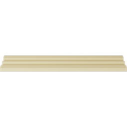 Ekena Millwork - SAMPLE-MLD04X04X06ER - SAMPLE - Eris Step Crown Moulding (4 1/4" h x 4 1/4" p x 6" F x 12" L)