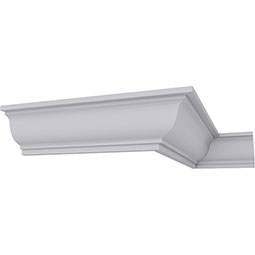 Ekena Millwork - MLD01X01X02JA - 1 5/8"H x 1 5/8"P x 2 1/4"F x 94 1/2"L Jackson Traditional Crown Moulding