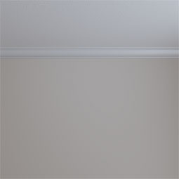 Ekena Millwork - MLD02X02X02MD - 2"H x 2"P x 2 3/4"F x 94 1/2"L Middlesborough Traditional Crown Moulding