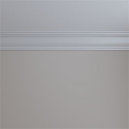 Ekena Millwork - MLD04X05X06ED - 5"H x 4"P x 6 3/8"F x 94 1/2"L Edwards Cove Crown Moulding