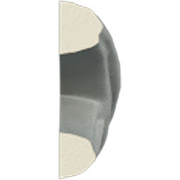 Ekena Millwork - SAMPLE-PIR01X00ME - SAMPLE - 1"H x 1/2"P x 12"L Pierced Moulding Backplate, fits Pierced Moulding Heights 2" and under