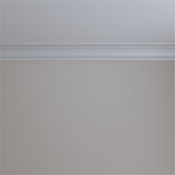 Ekena Millwork - MLD03X03X04BE - 3"H x 3 1/2"P x 4 3/8"F x 94 1/2"L Bedford Cove Crown Moulding
