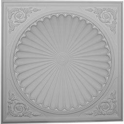 Ekena Millwork - DOME38OD - 38 1/2"OD x 30 3/4"ID x 6 1/2"D Odessa Recessed Mount Ceiling Dome (32 1/2"Diameter x 7 7/8"D Rough Opening)