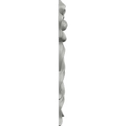 Ekena Millwork - ONL03X09X01VE - 3 1/2"W x 9 1/2"H x 5/8"P Versailles Small Ribbon with Bow Drop Onlay