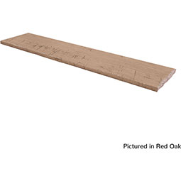 Brown Wood Products - BW01SH083610 - Flat Rustic Hand Scraped Shelf