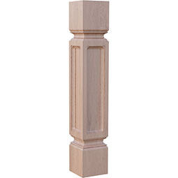 Brown Wood Products - BW01110218-1 - Madeline Traditional Cabinet Column
