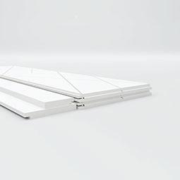 Ekena Millwork - WPKDMA - Diamond Argyle PVC Wainscot Paneling Kit