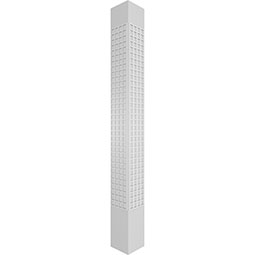 Ekena Millwork - CCENMNC - Craftsman Classic Square Non-Tapered Manchester Fretwork Column