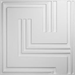 Ekena Millwork - WPGM - 19 5/8"W x 19 5/8"H Geometric EnduraWall Decorative 3D Wall Panel