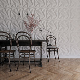 Ekena Millwork - WPMQ - 19 5/8"W x 19 5/8"H Marquise EnduraWall Decorative 3D Wall Panel