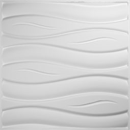Ekena Millwork - WPSS - 19 5/8"W x 19 5/8"H Swell EnduraWall Decorative 3D Wall Panel