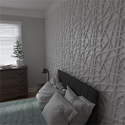 Ekena Millwork - WPEG - 19 5/8"W x 19 5/8"H Evergreen EnduraWall Decorative 3D Wall Panel