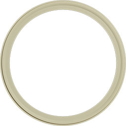 Ekena Millwork - CR55SQ_P - 55"OD x 46 3/4"ID x 4 1/8"W x 1 1/8"P Sequential Ceiling Ring