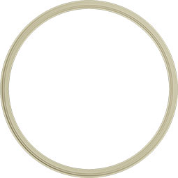 Ekena Millwork - CR64TR_P - 64 1/2"OD x 58"ID x 3 1/4"W x 1"P Traditional Ceiling Ring