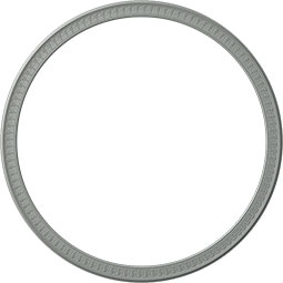 Ekena Millwork - CR78SP_P - 79 1/2"OD x 70 1/4"ID x 4 5/8"W x 1 1/8"P Spiral Ceiling Ring
