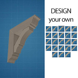 Ekena Millwork - BUILDER-BKT - Design Your Own Brackets