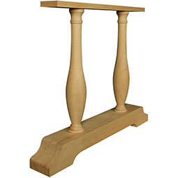 Osborne Wood Products, Inc. - OSTBTRADT - Traditional Trestle Table Base