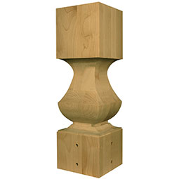 Osborne Wood Products, Inc. - OSTPTRANE - Extended Transitional Table Pedestal