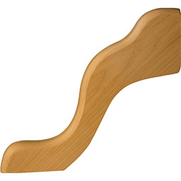 Osborne Wood Products, Inc. - OSPFCBRL - Cabriole Pedestal Foot