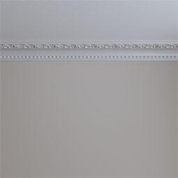 Ekena Millwork - MLD05X03X06AR - 2 3/4"H x 5 1/8"P x 5 3/4"F x 94 1/2"L, (4 3/4" Repeat) Artis with Shells Crown Moulding