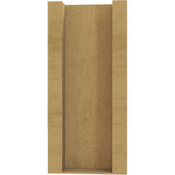 Ekena Millwork - OUTURBOA04 - Balboa Traditional Rough Cedar Woodgrain TimberThane Outlooker