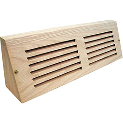 All American Wood Register Co. - AARHBA - Horizontal Slot Baseboard Register