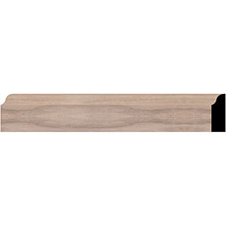 Ekena Millwork - MLDWM916 - WM916 3/8"D x 1 1/4"W x 96"L Americraft Solid Hardwood Stain Grade Ogee Stop Moulding