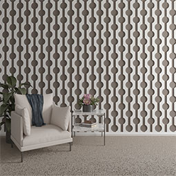 Ekena Millwork - SWPPOM - Pomeroy PVC Adjustable Decorative Slat Wall Panel Kit