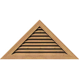 Ekena Millwork - GVWTR - Triangle Wood Gable Vent