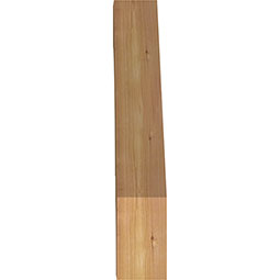 Ekena Millwork - BRCBOA00 - Balboa Rustic Wood Knee Brace