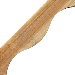 Ekena Millwork - BRCFST00 - Funston Rustic Wood Knee Brace