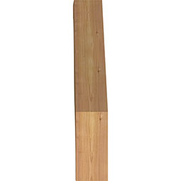 Ekena Millwork - BRCFST00 - Funston Rustic Wood Knee Brace